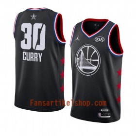 Golden State Warriors Trikot Stephen Curry 30 2019 All-Star Jordan Brand Schwarz Swingman - Herren